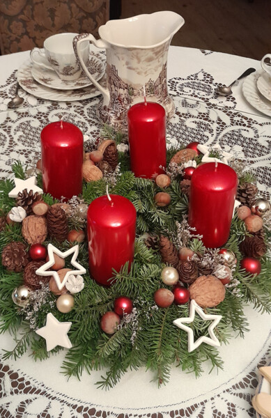 Vánoční salon pana správce, prosinec 2025, správa hradu Nové Hrady